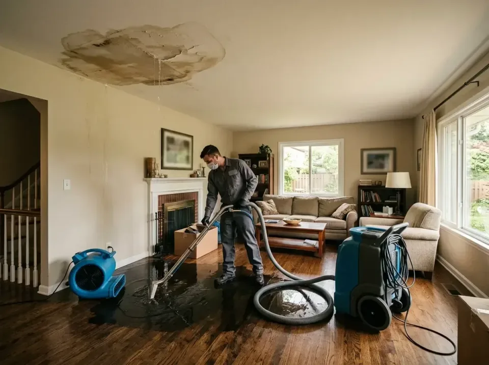 attic-pipe-burst-ceiling-drip-008 — frequently asked questions, Water Damage Restoration & Carpet Care in Creston, IA